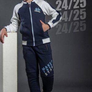 طقم ولادي شتوي "ميلتون قطن" بتبطين وبرة داخلية – دفا وشياكة (4-10 سنوات)